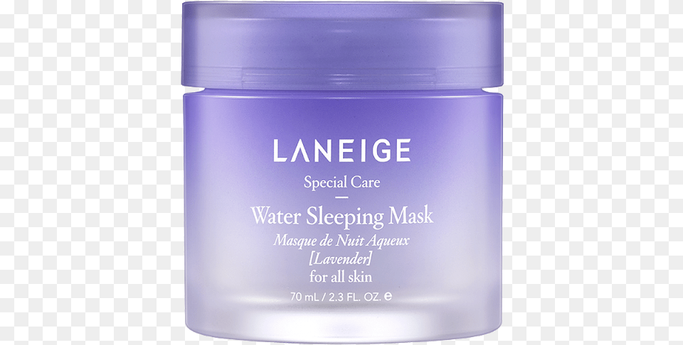 Laneige Water Sleeping Mask, Bottle, Cosmetics, Face, Head Free Png Download