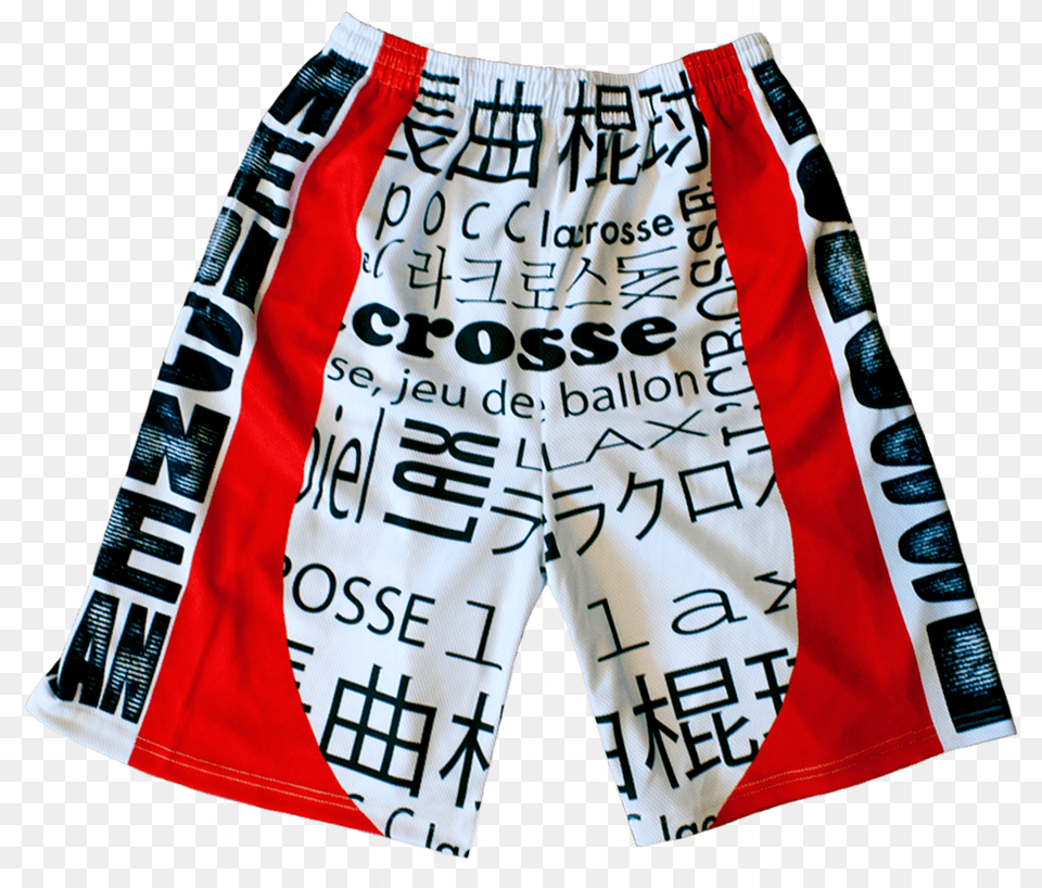 Language Lacrosse Shorts Boardshorts, Clothing, Swimming Trunks Free Transparent Png