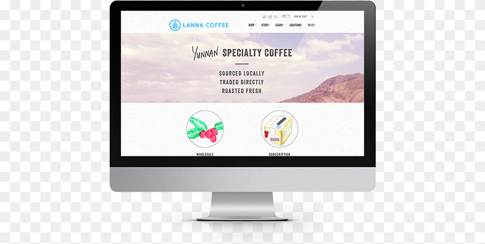 Lanna Coffee Is A New Brand Of Specialty Coffee Based Web Design Latest News, Text, Computer Hardware, Electronics, Hardware Png