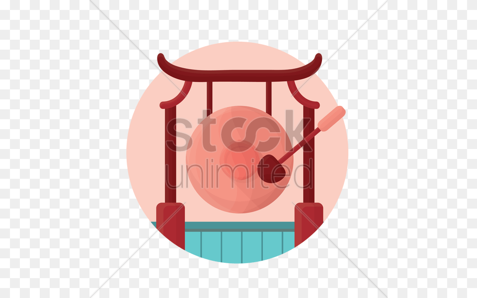 Lanna Gong Vector Image, Musical Instrument Png