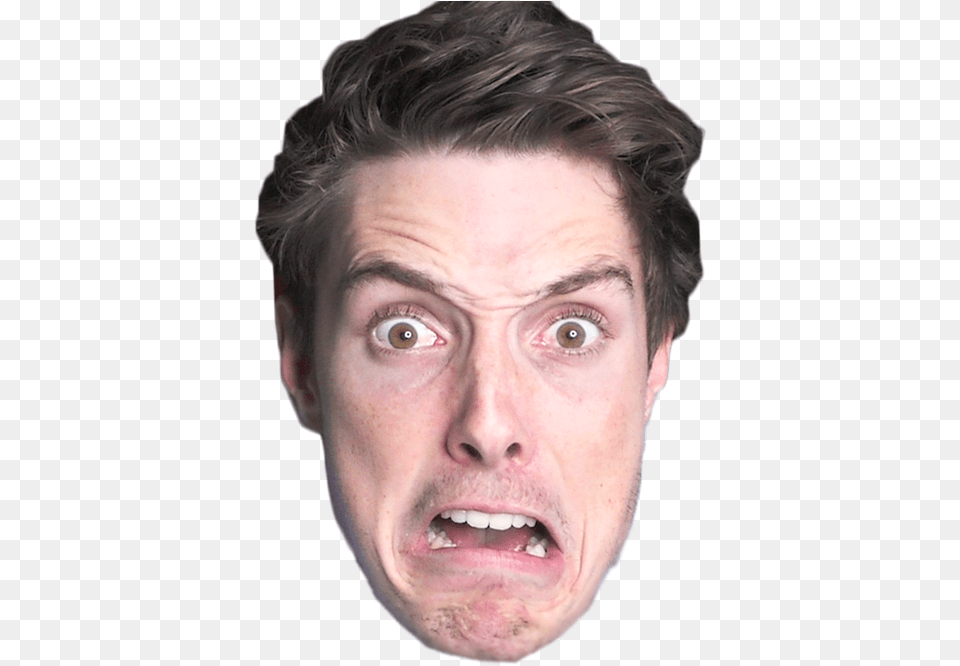 Lannan On Twitter Lazarbeam Drawing, Adult, Face, Head, Male Free Transparent Png