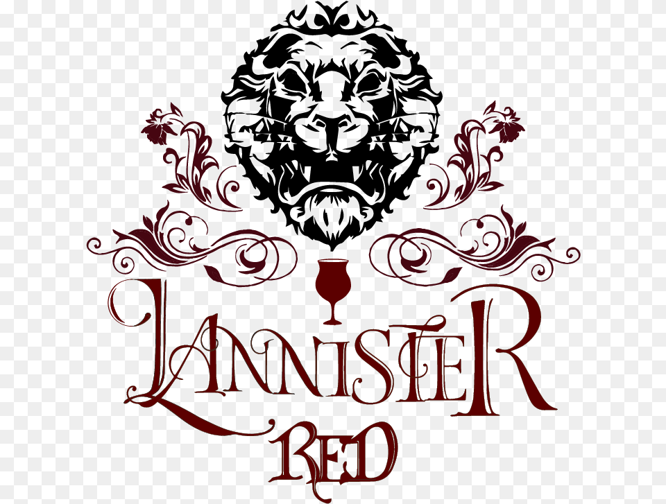 Lannister Red Decorative, Art, Graphics, Text, Pattern Free Png