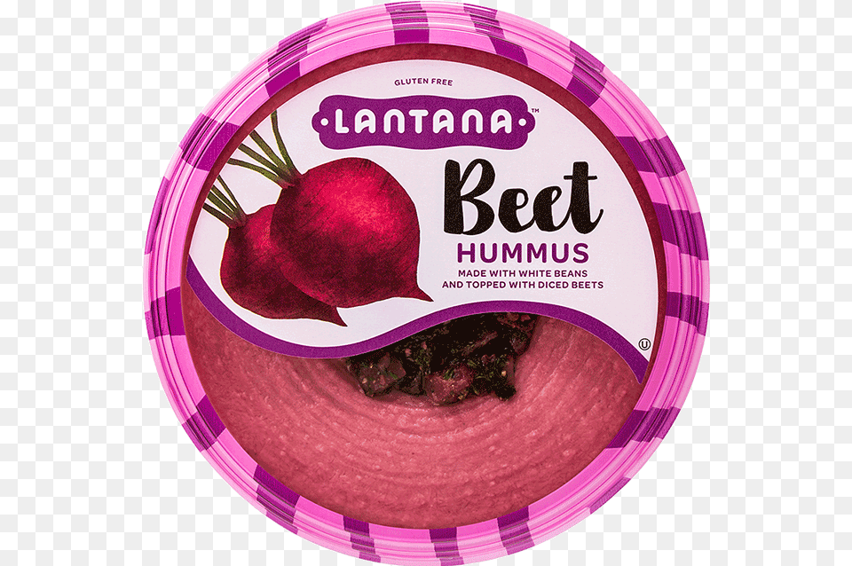 Lantana Beet Hummus, Food, Dessert Png