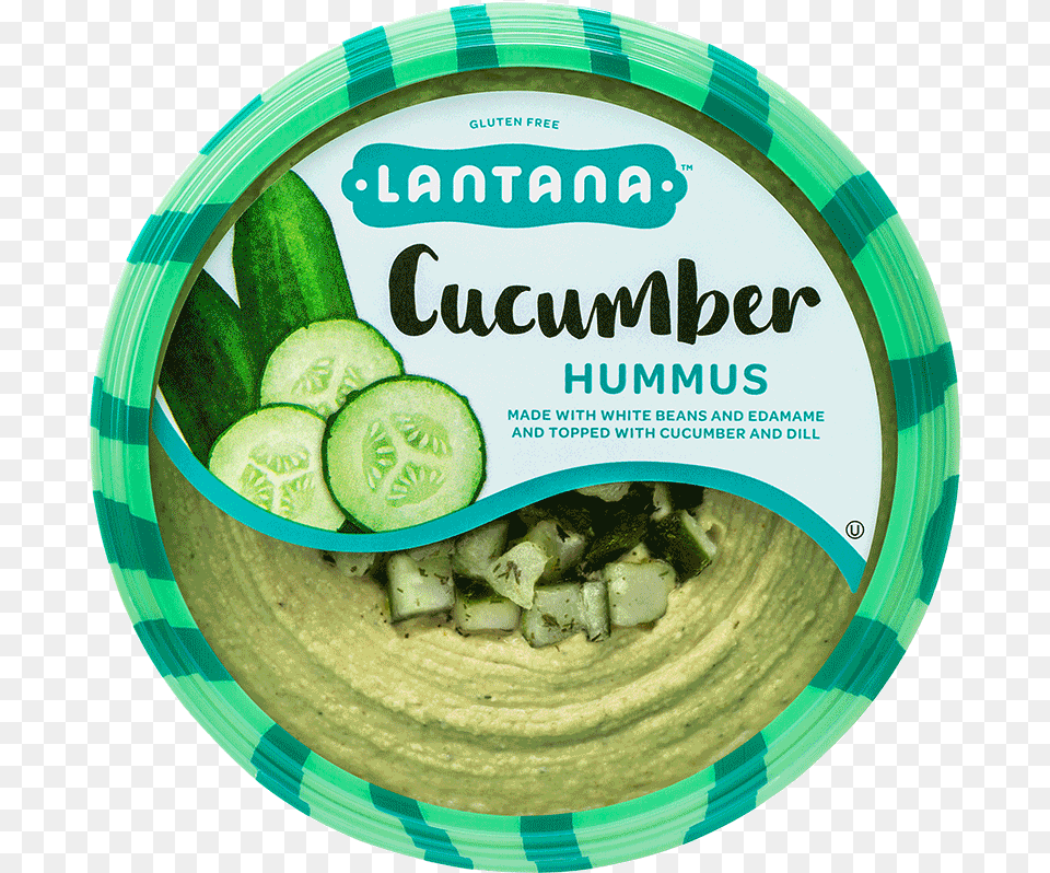 Lantana Black Bean Hummus Download Lantana Hummus, Cucumber, Food, Plant, Produce Png Image