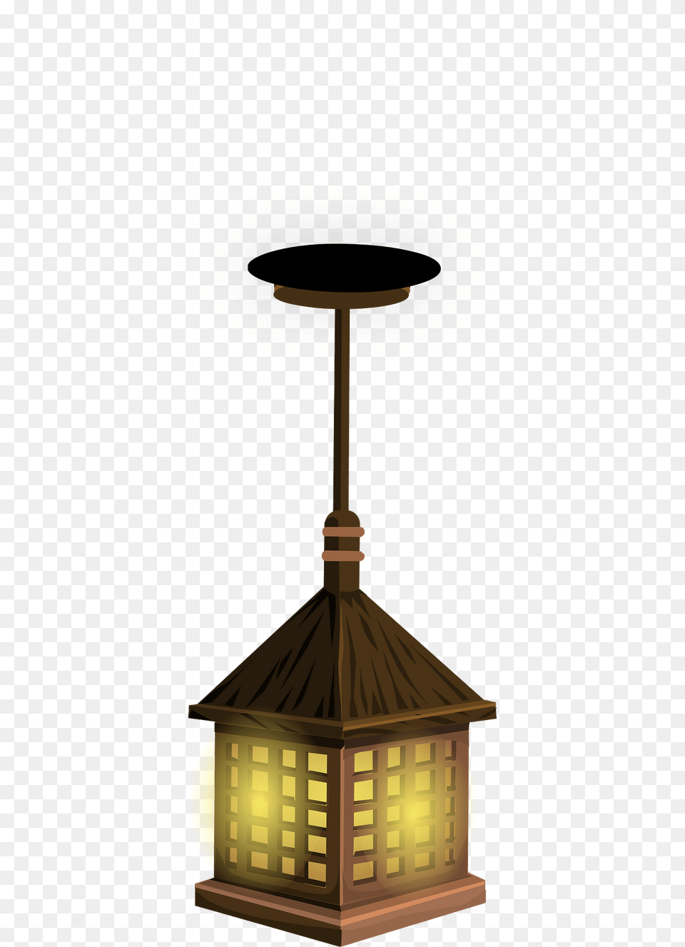 Lantern Ceiling Lamp Clipart, Lighting Free Png Download