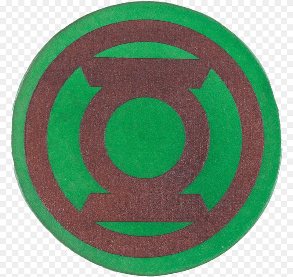 Lantern Corps Inspired Coaster Circle, Home Decor, Rug, Logo Free Png Download