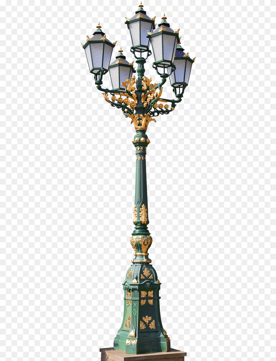 Lantern Lighting Schmiedeeisern Faroles Antiguos En, Lamp, Lamp Post, Lampshade Free Png Download