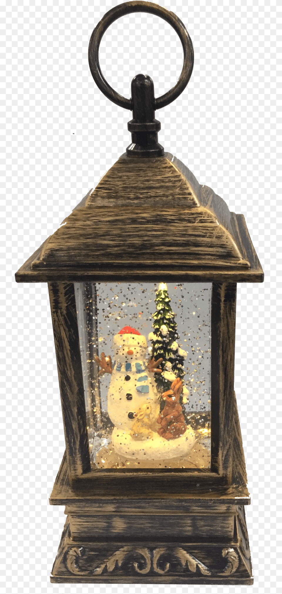Lantern Snow Globe, Lamp, Outdoors, Nature, Winter Png