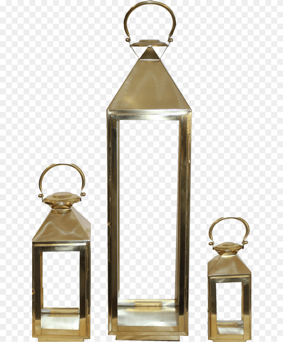 Lanterns Brass Hire Wedding Glass Hurricane Gold Lanterns Uk, Lamp, Lantern, Bottle, Cosmetics Free Png Download