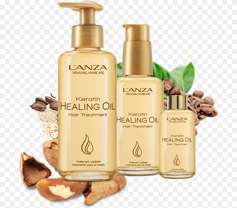 Lanza Keratin Healing Oil Treatment, Bottle, Cosmetics, Lotion, Perfume Free Transparent Png