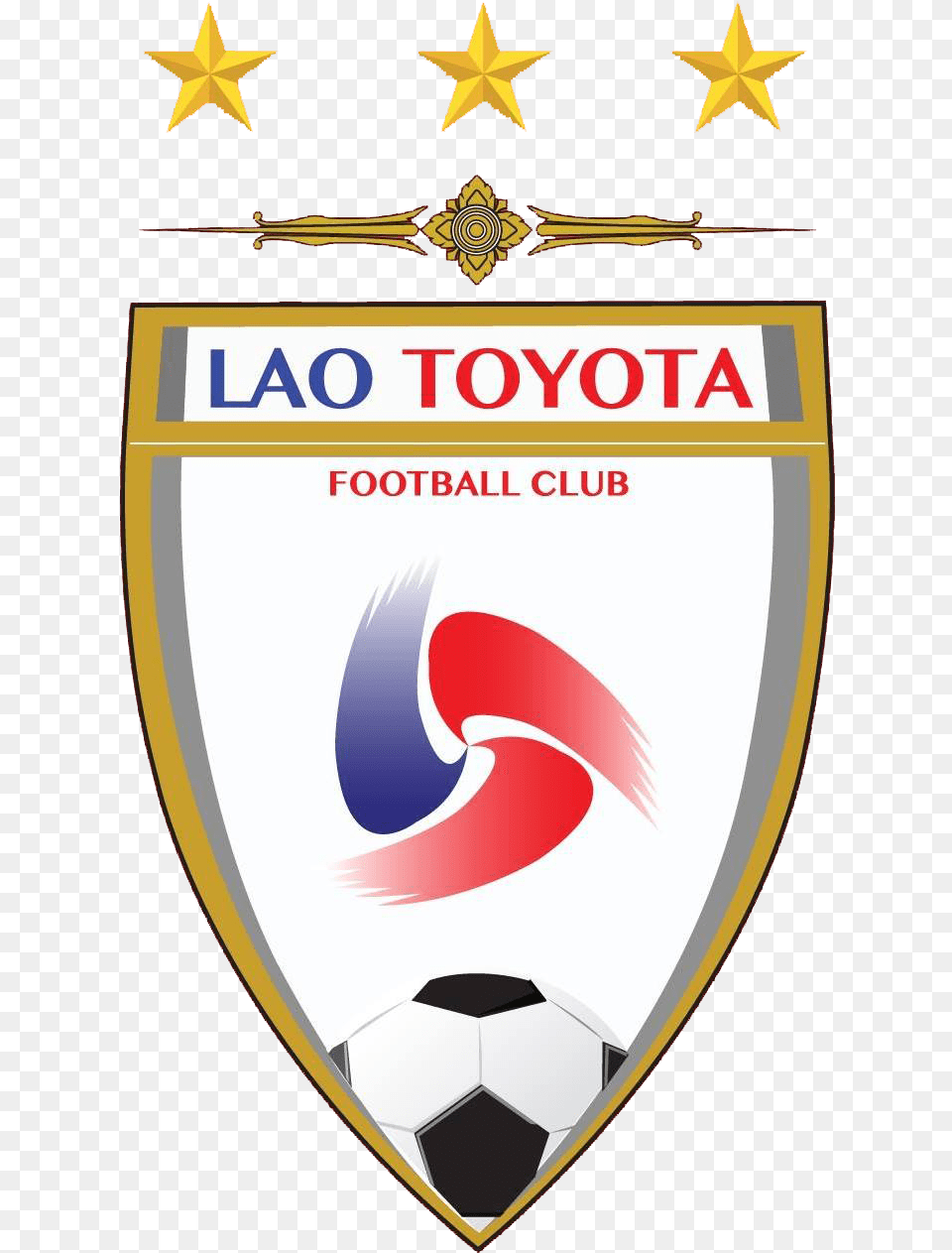 Lao Toyota Fc, Logo, Badge, Symbol, Ball Png