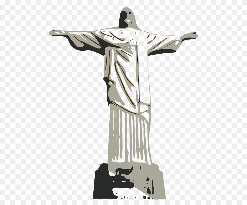 Laobc Christ The Redeemer Statue, Art, Cross, Symbol, Adult Free Transparent Png