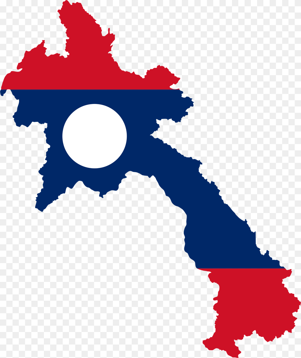 Laos Map Flag Clip Arts Laos Map And Flag, Astronomy, Moon, Nature, Night Png Image