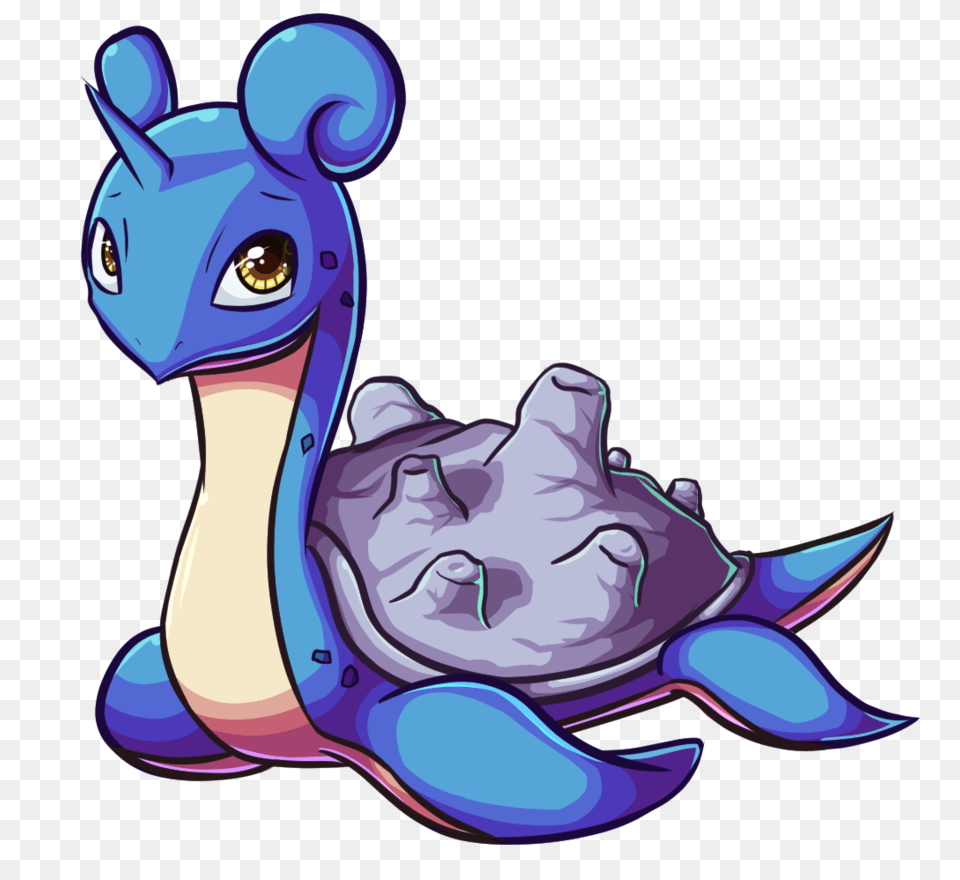 Lapras, Art, Cartoon, Baby, Person Free Png Download