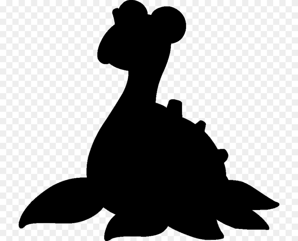 Lapras, Gray Png Image