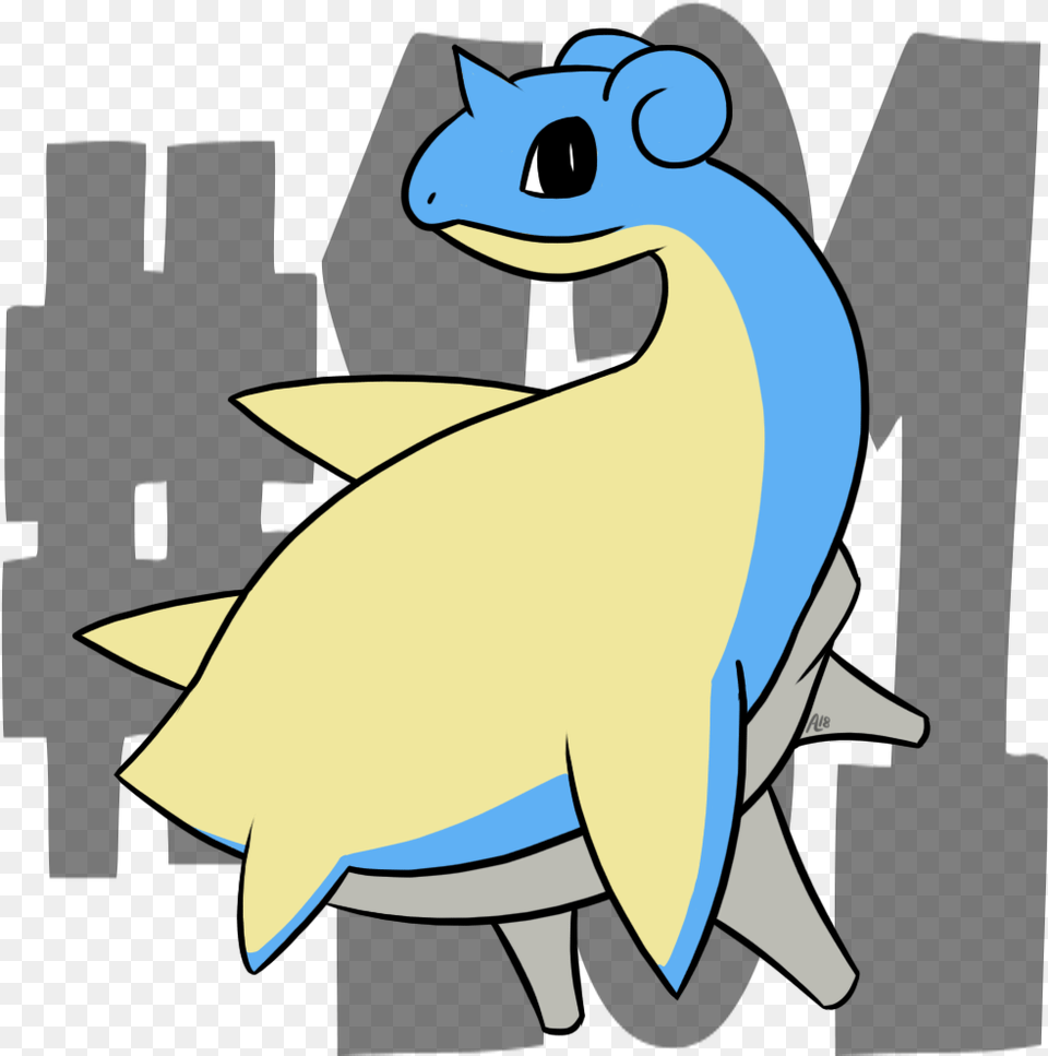 Lapras Cartoon, Animal, Fish, Sea Life, Shark Png Image