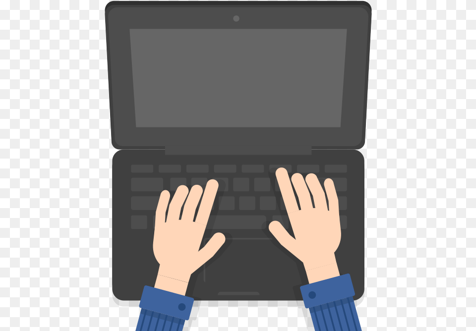 Laptop, Computer, Electronics, Pc, Person Free Transparent Png