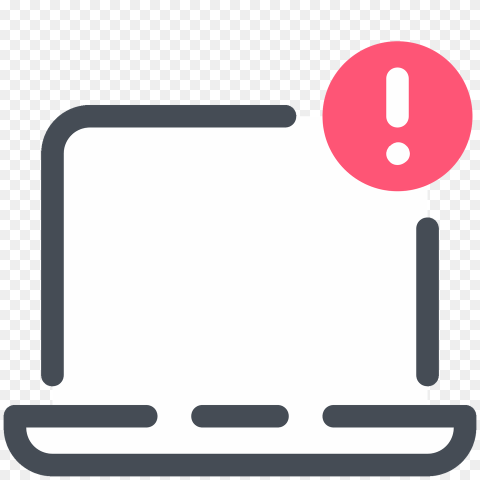Laptop Alert Icon, Computer, Electronics, Pc, Text Free Png Download