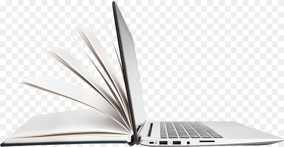 Laptop And Book, Computer, Electronics, Pc, Publication Free Png Download