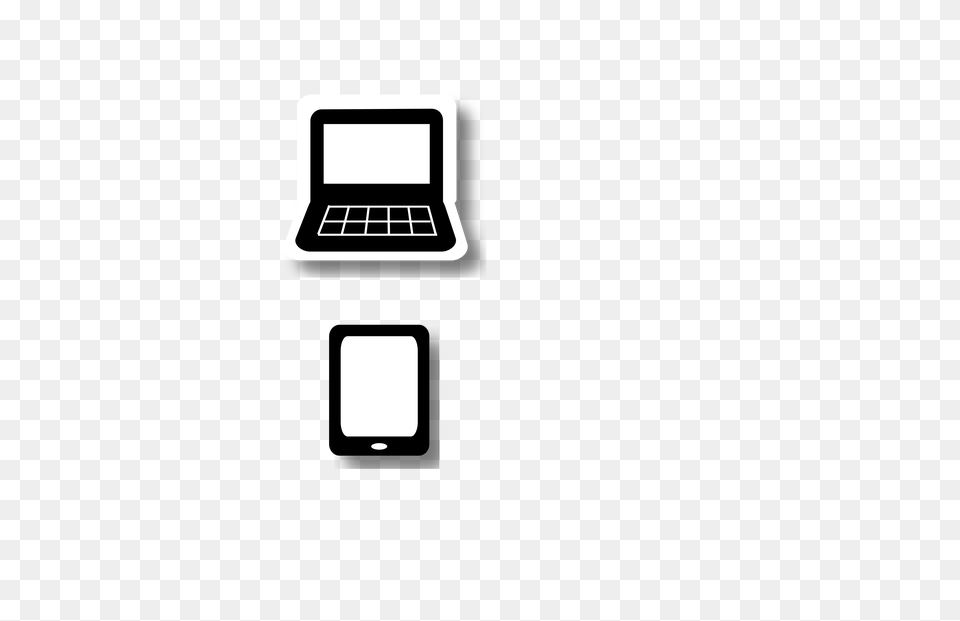 Laptop And Tablet Icons, Computer, Electronics, Pc, Computer Hardware Png Image