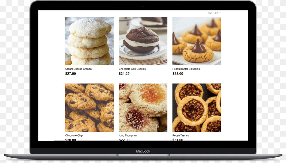 Laptop Apple Macbook Pro, Food, Sweets, Bread, Screen Free Png Download