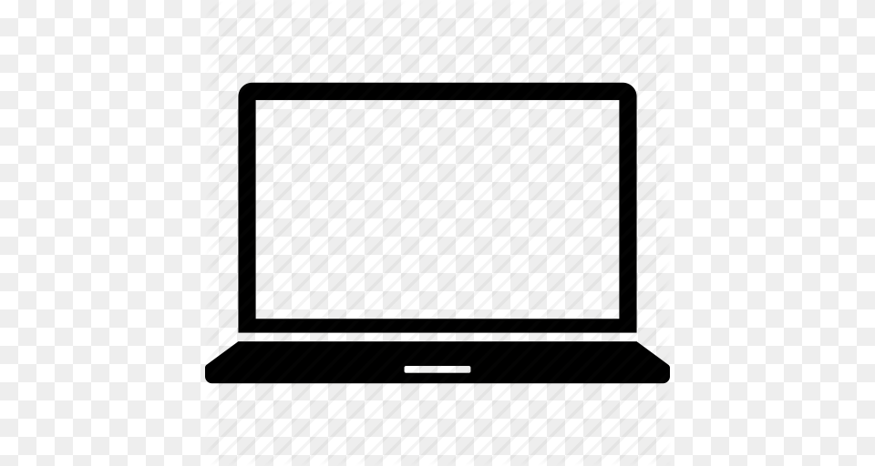 Laptop Black And White Transparent Laptop Black And White, Screen, Electronics, Hardware, Computer Hardware Free Png