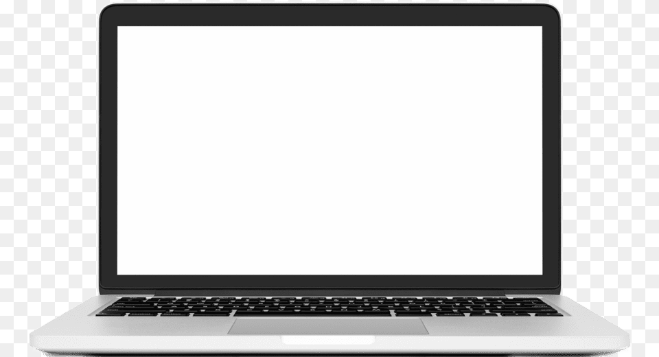 Laptop Blanco Y Negro, Computer, Electronics, Pc Free Png