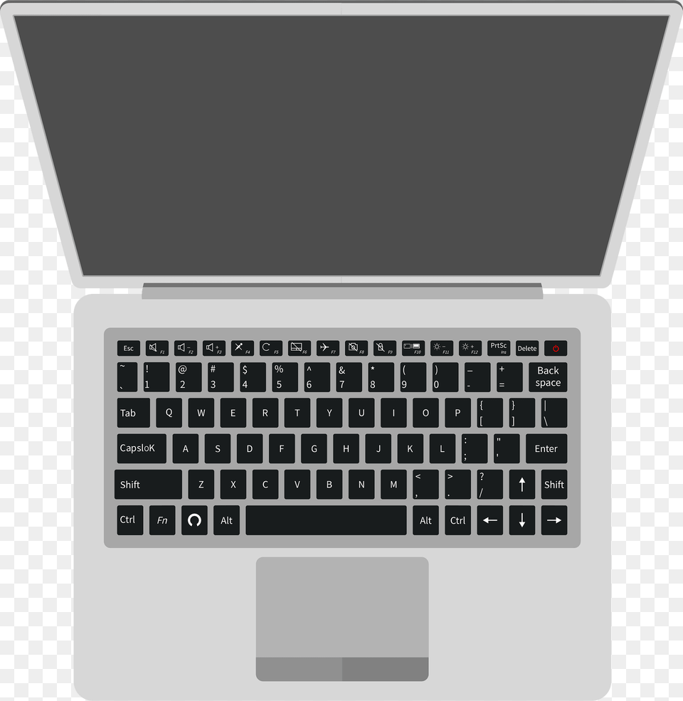 Laptop Clipart, Computer, Computer Hardware, Computer Keyboard, Electronics Free Transparent Png