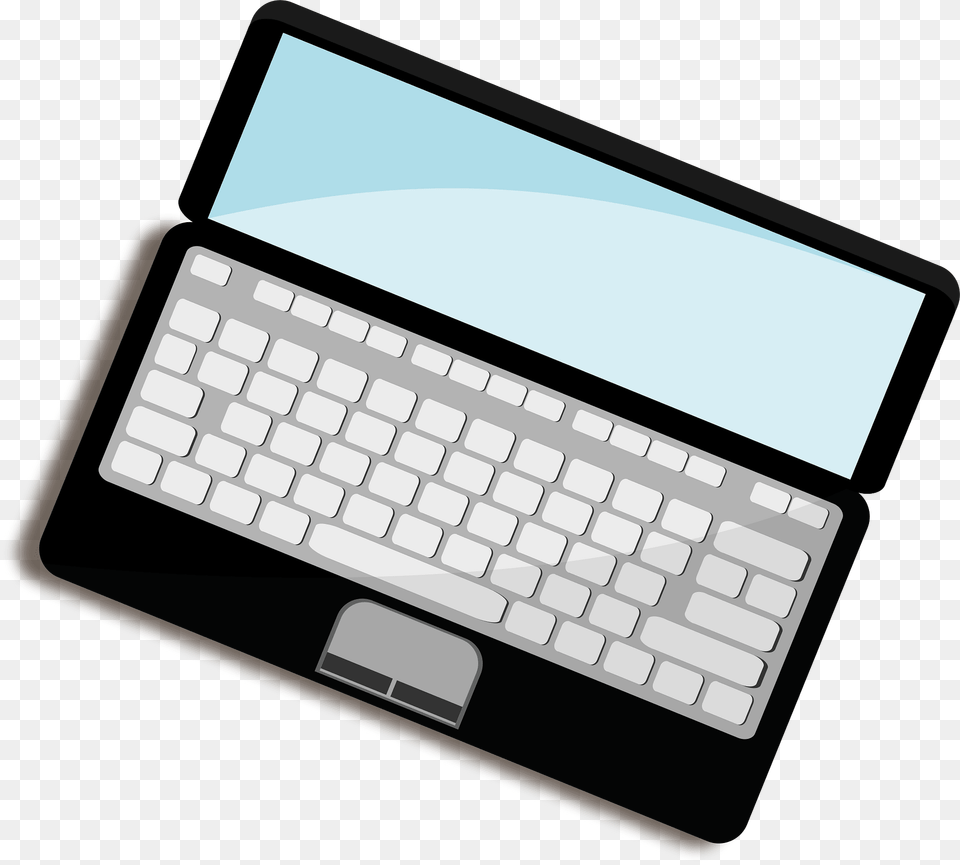 Laptop Clipart, Computer, Computer Hardware, Computer Keyboard, Electronics Free Png