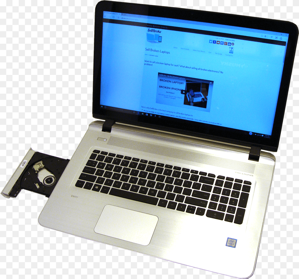 Laptop Clipart Broken Laptop Hp Envy Notebook 17t S000 Cto, Computer, Electronics, Pc, Computer Hardware Free Png