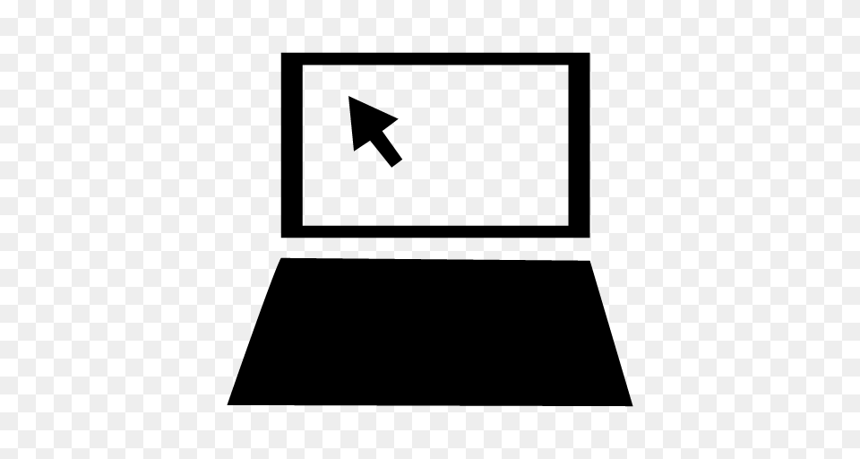 Laptop Computer Icon, Triangle Png