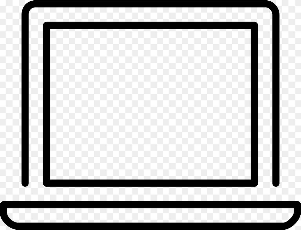 Laptop Computer Screen Icon Download, White Board Free Png