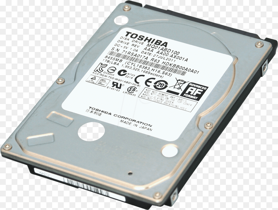 Laptop Hard Disk Download 95 Mm 25 Hard Drive, Computer, Computer Hardware, Electronics, Hardware Free Transparent Png