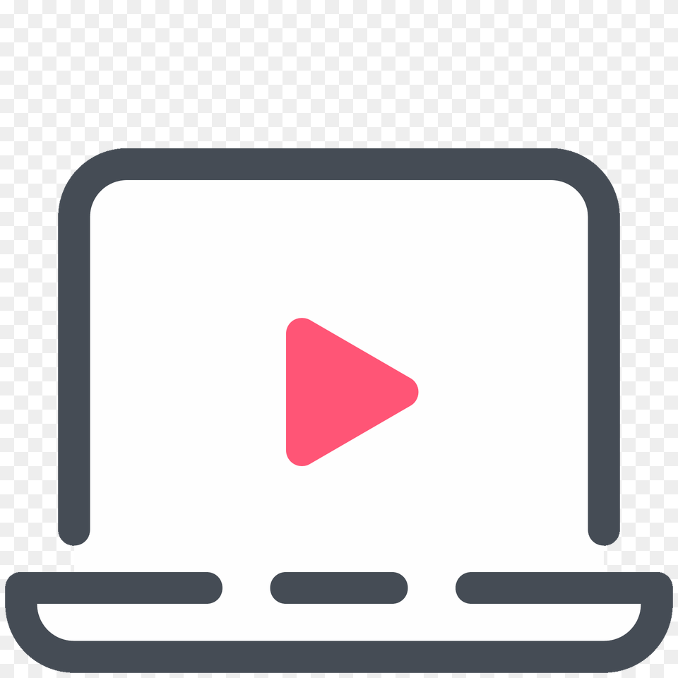 Laptop Play Video Icon, Computer, Electronics, Pc Free Transparent Png