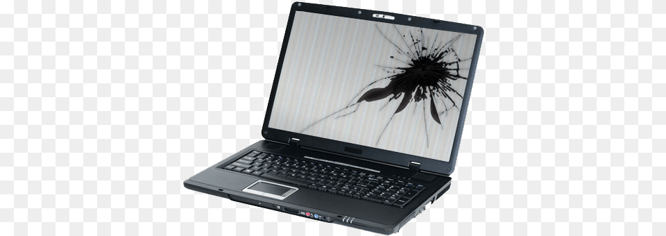 Laptop Screen Repair Experts Broken Laptop Screen, Computer, Electronics, Pc, Computer Hardware Png