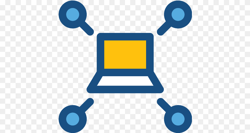 Laptop Share Icon Vector Sensor Graphic, Computer, Electronics, Pc Free Png Download