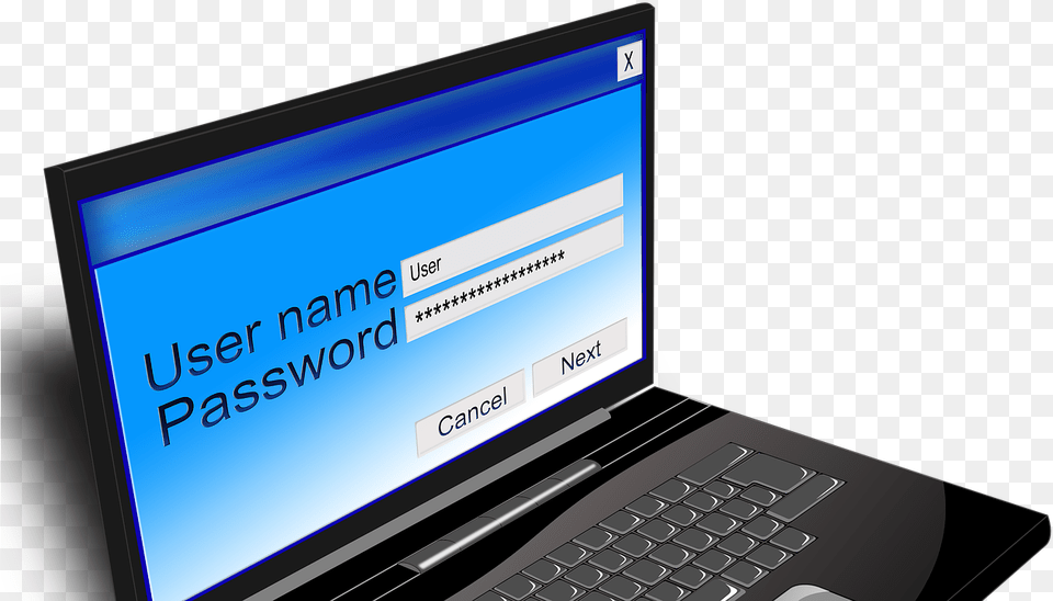 Laptop Username Password, Computer, Electronics, Pc, Computer Hardware Free Png
