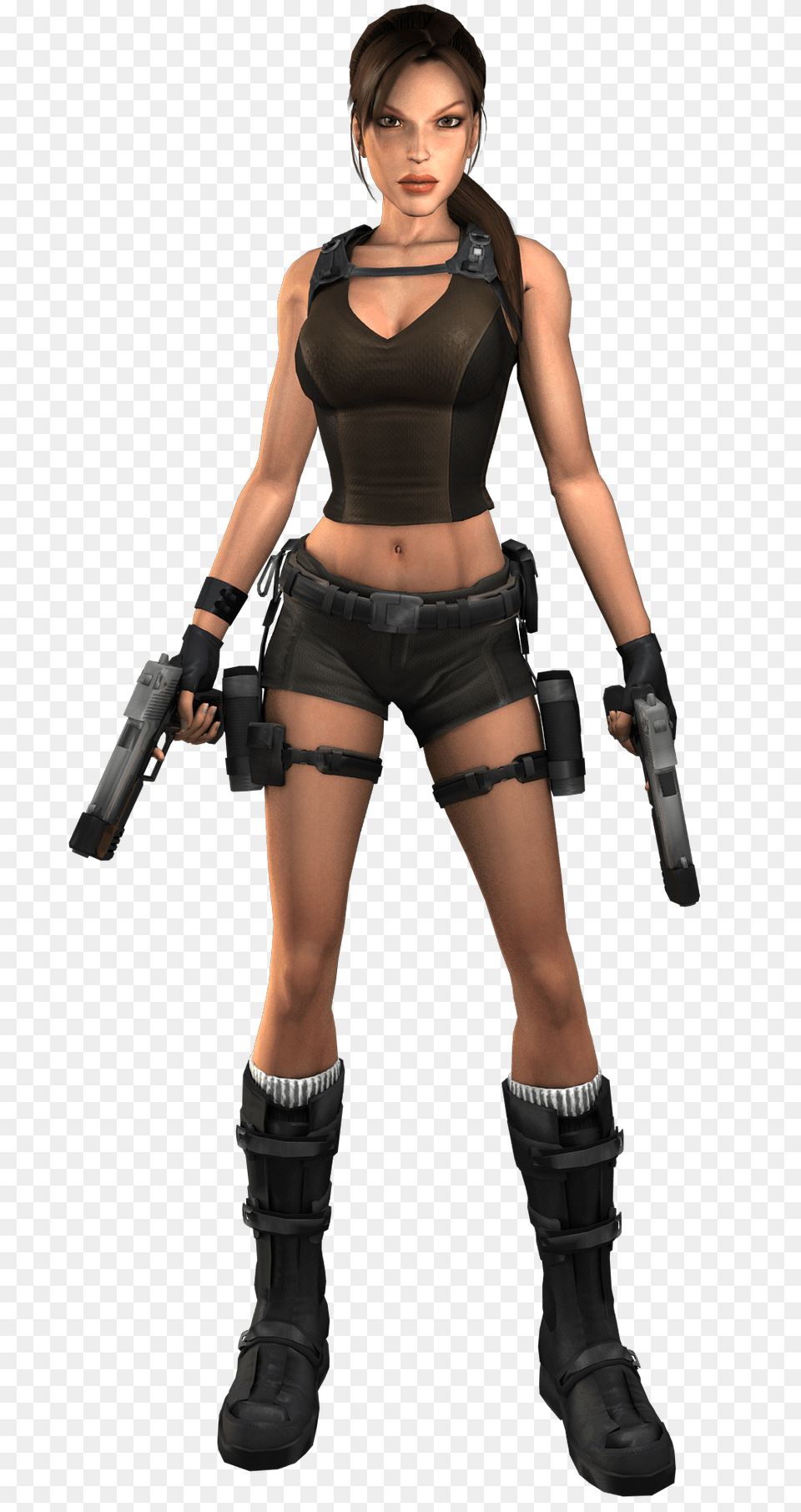 Lara Croft, Clothing, Costume, Person, Adult Free Png Download