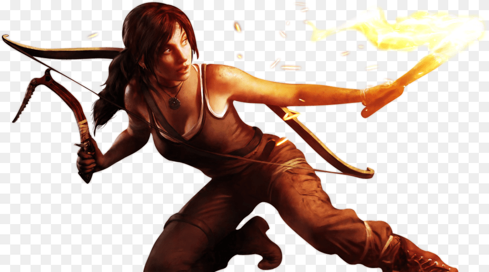 Lara Croft, Adult, Person, Female, Woman Free Png