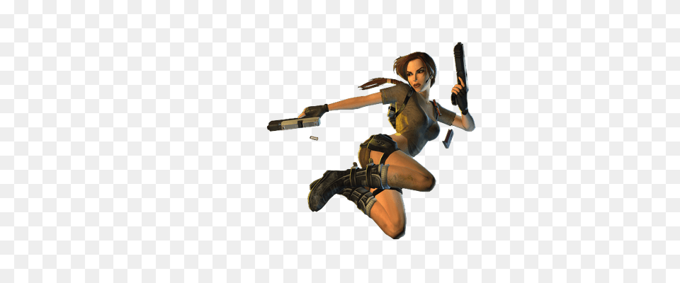 Lara Croft, Person, People, Sword, Weapon Png Image