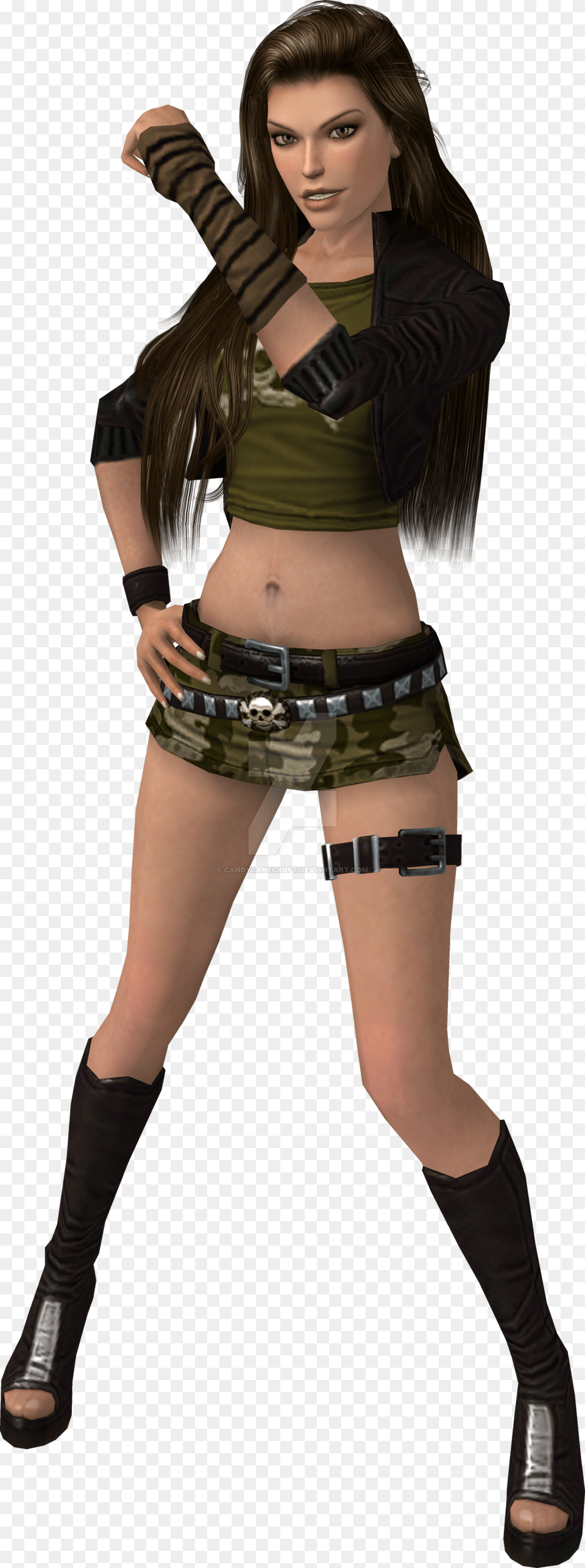Lara Croft, Weapon, Sword, Woman, Female Free Png