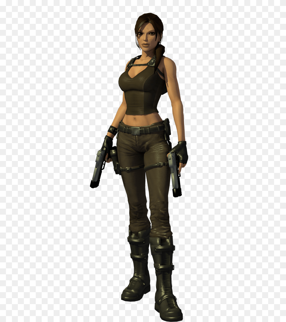 Lara Croft, Clothing, Costume, Person, Adult Free Png Download