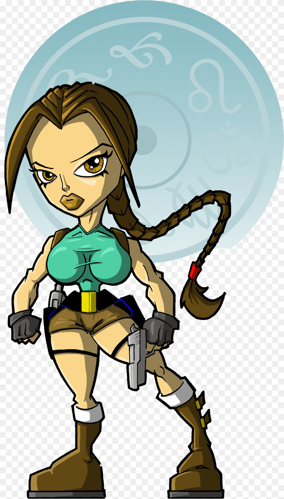 Lara Croft Free Download Cartoon Lara Croft, Baby, Person, Publication, Comics Png