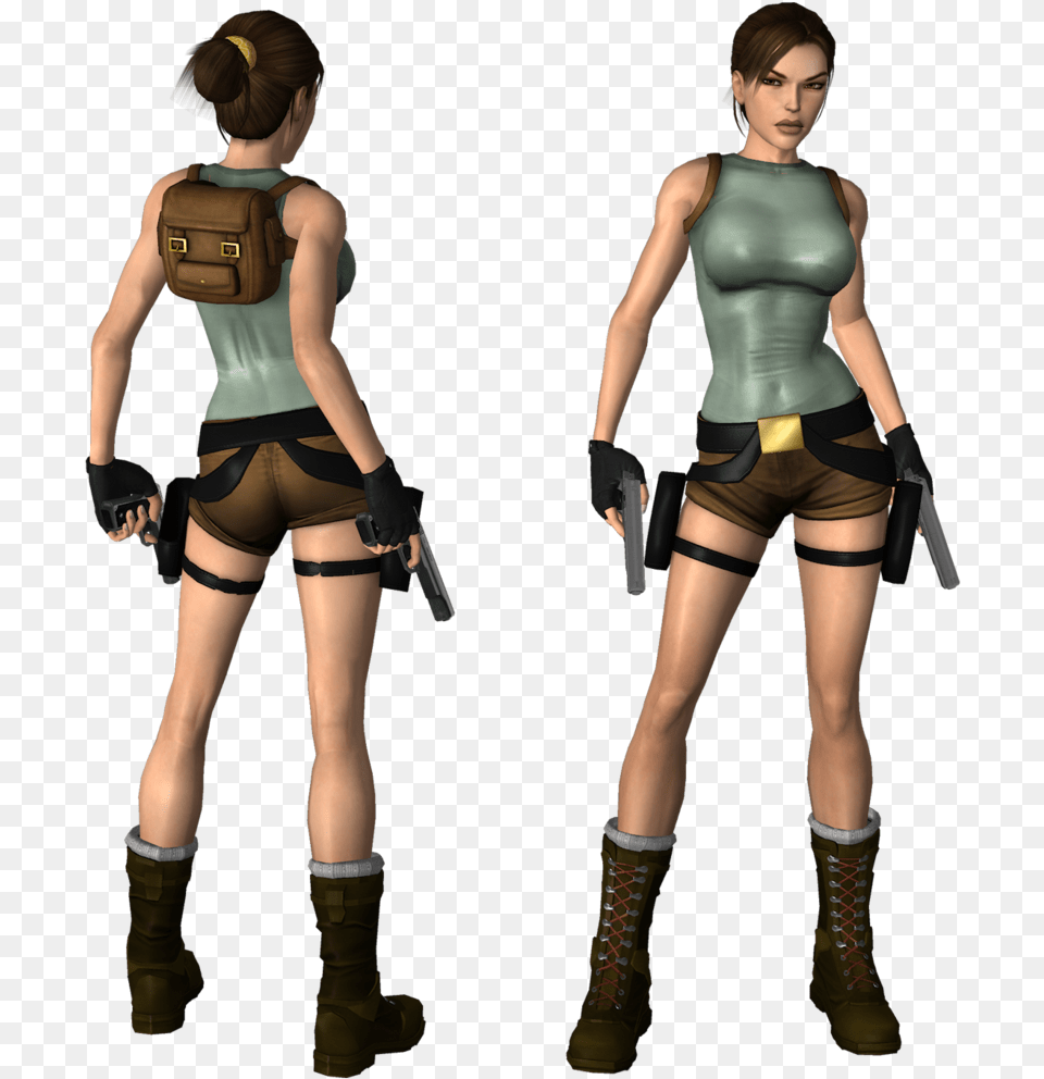 Lara Croft Lara Croft Tomb Raider Original, Clothing, Costume, Person, Adult Free Transparent Png