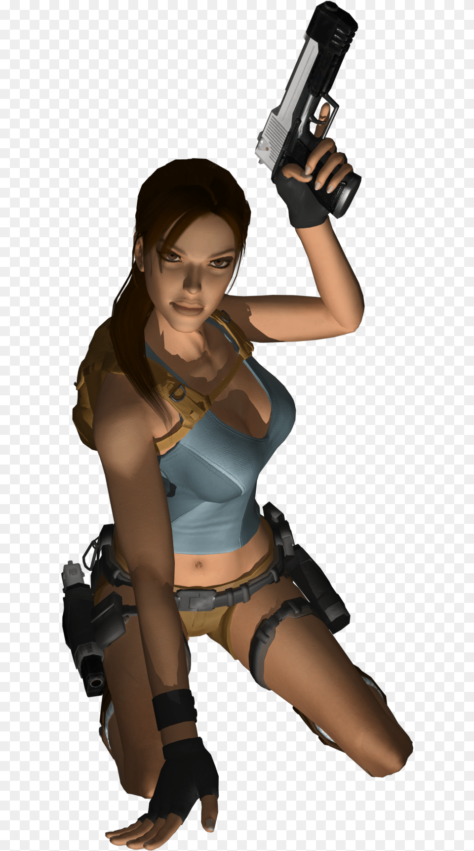 Lara Croft Tomb Raider, Clothing, Costume, Weapon, Person Free Transparent Png