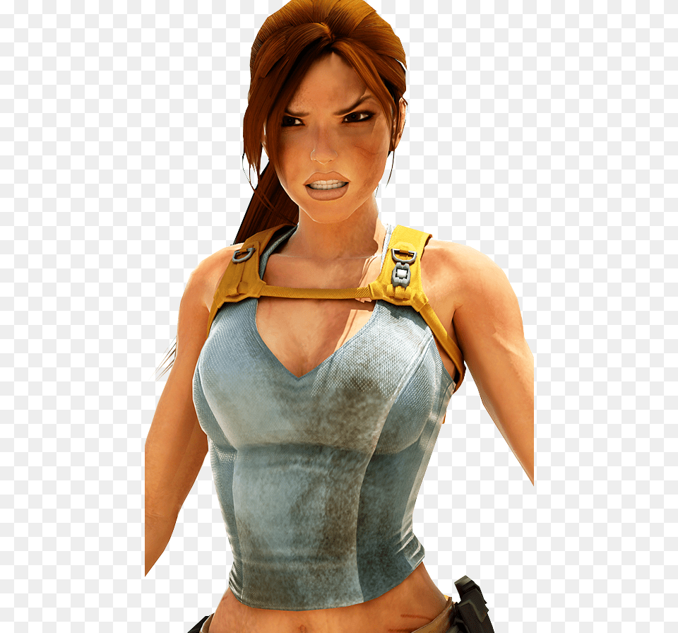 Lara Croft Tomb Raider Render, Adult, Swimwear, Person, Woman Free Png Download