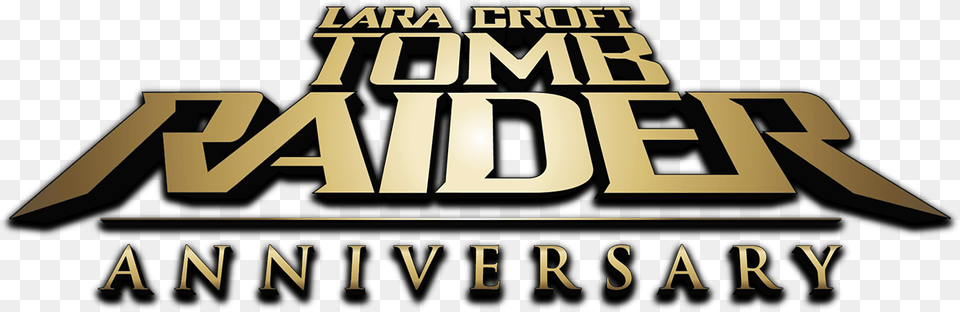 Lara Croft Tomb Raider Tomb Raider Anniversary Logo, Book, Publication, Advertisement, Poster Png Image