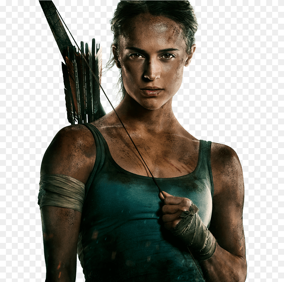 Lara Croft Transparent Image Tomb Raider Shadow Nude, Body Part, Person, Hand, Finger Free Png Download