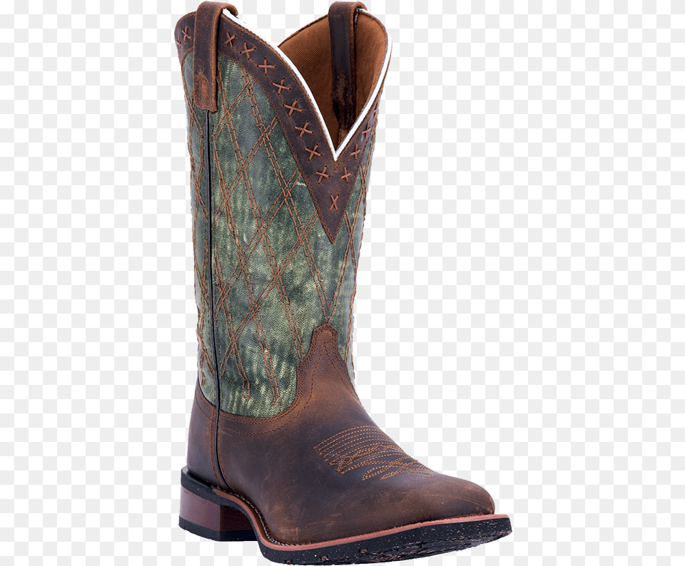 Laredo Brown Trent Wide Square Toe Western Boots Cowboy Boot, Clothing, Footwear, Cowboy Boot, Shoe Png Image
