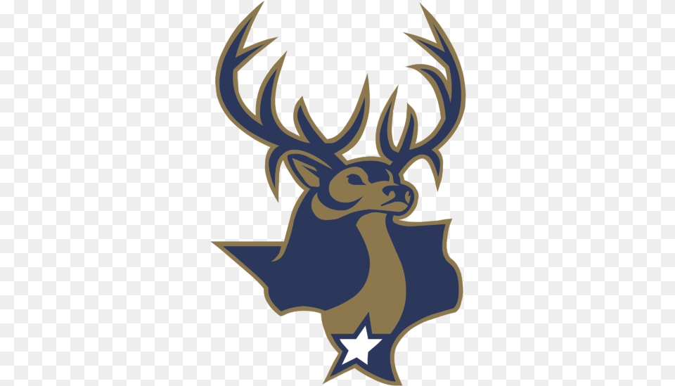 Laredo Bucks Logo Transparent Svg Laredo Bucks Logo, Animal, Deer, Mammal, Wildlife Png Image